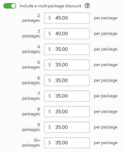 Multi-package