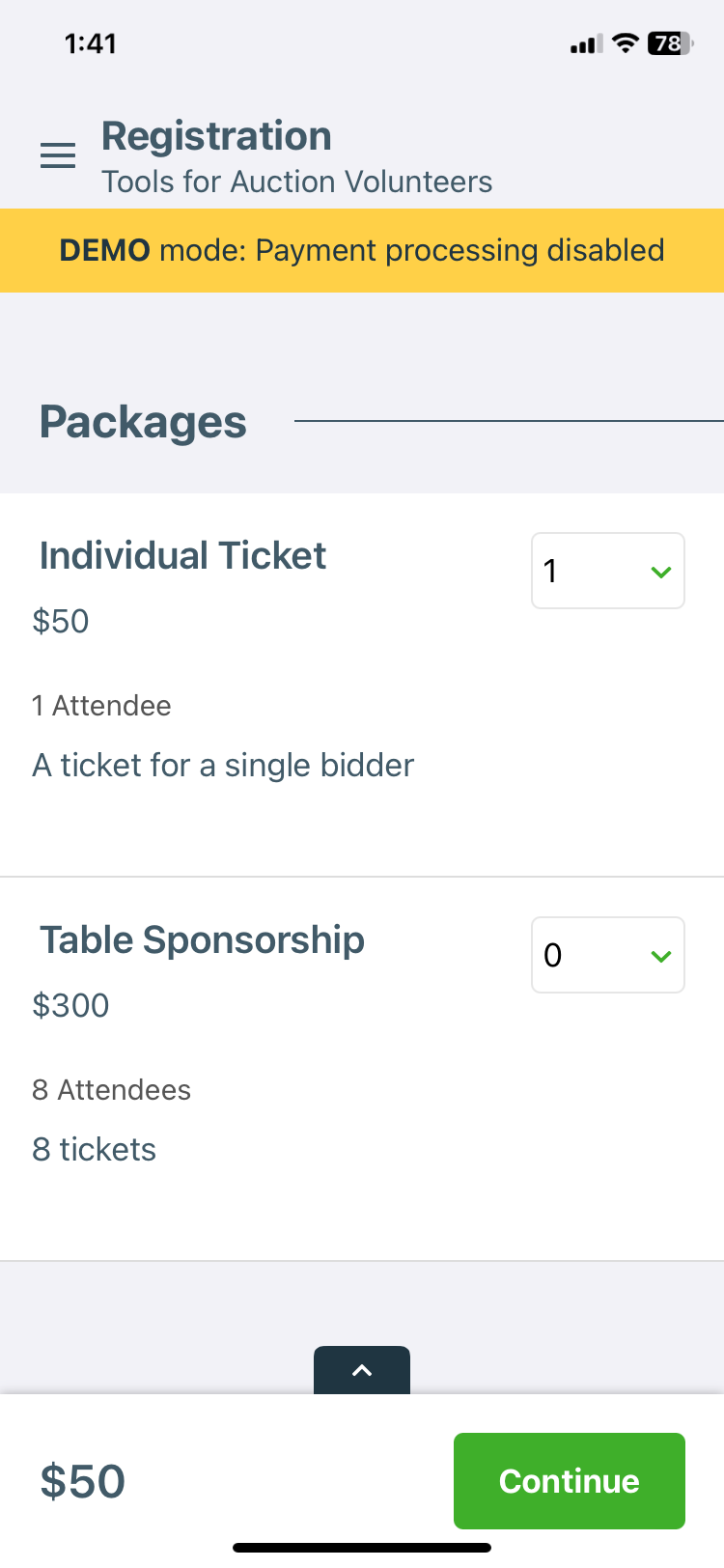 Registration screen packages.png