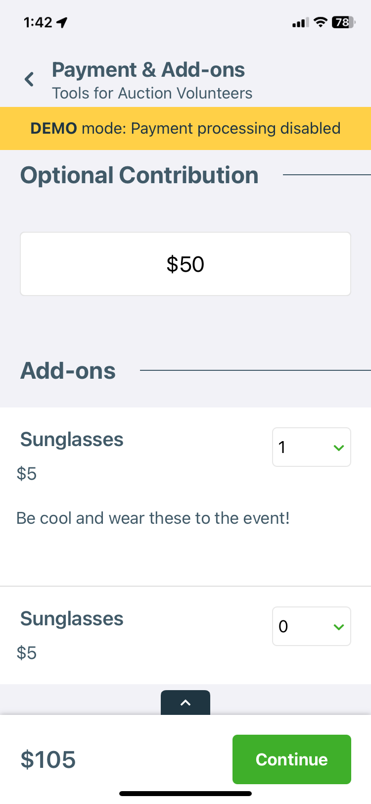 Registration screen optional contribution.png