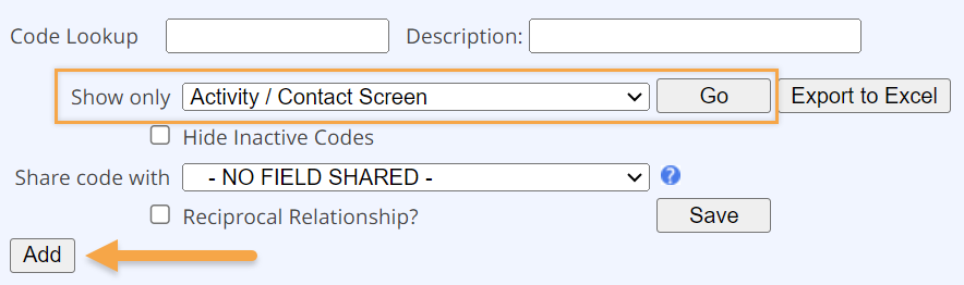 Code Maintenance Show Only field and Add button.png