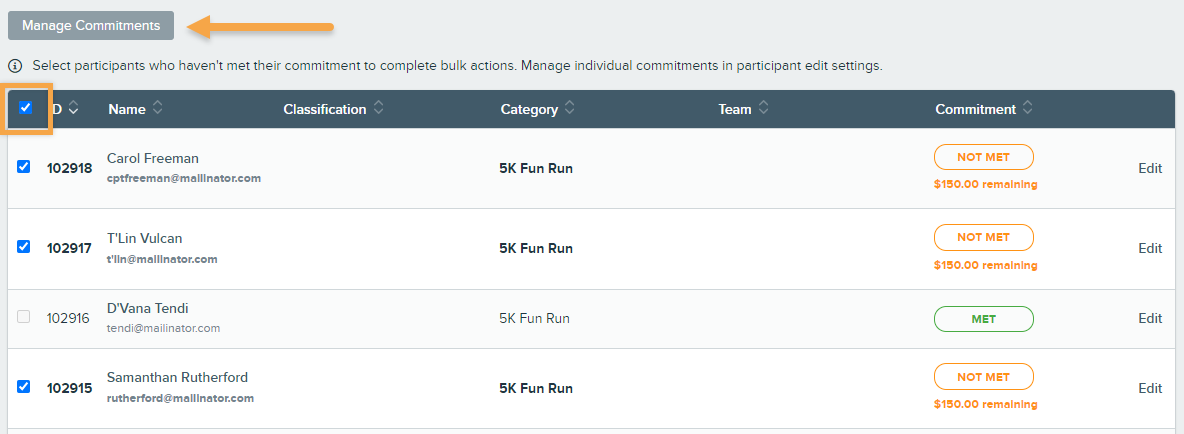 Bulk action checkboxes and Manage Commitments button.png