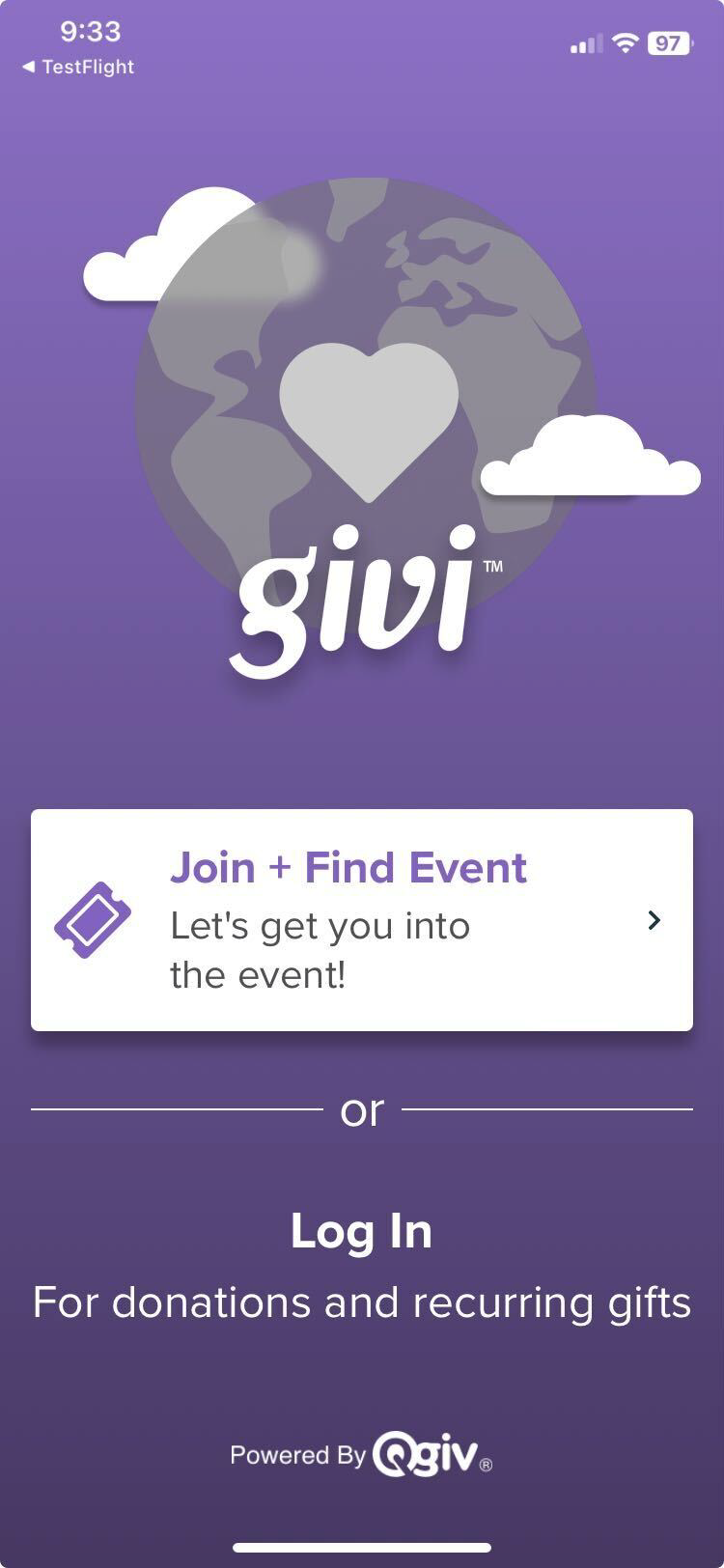 Givi initial login screen.png