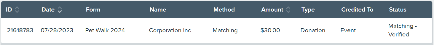 P2P Donations Report matching gift.png