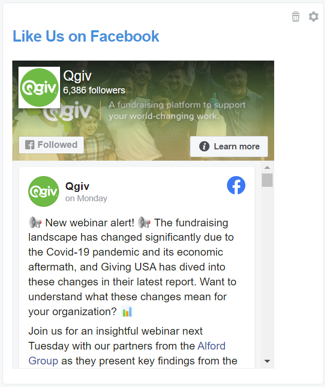 Facebook Page widget.png
