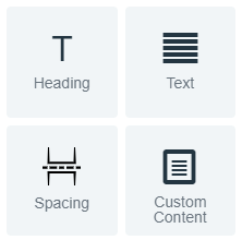 Heading, Text, Spacing, and Custom Content widgets.png