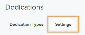 Dedication Settings tab.png