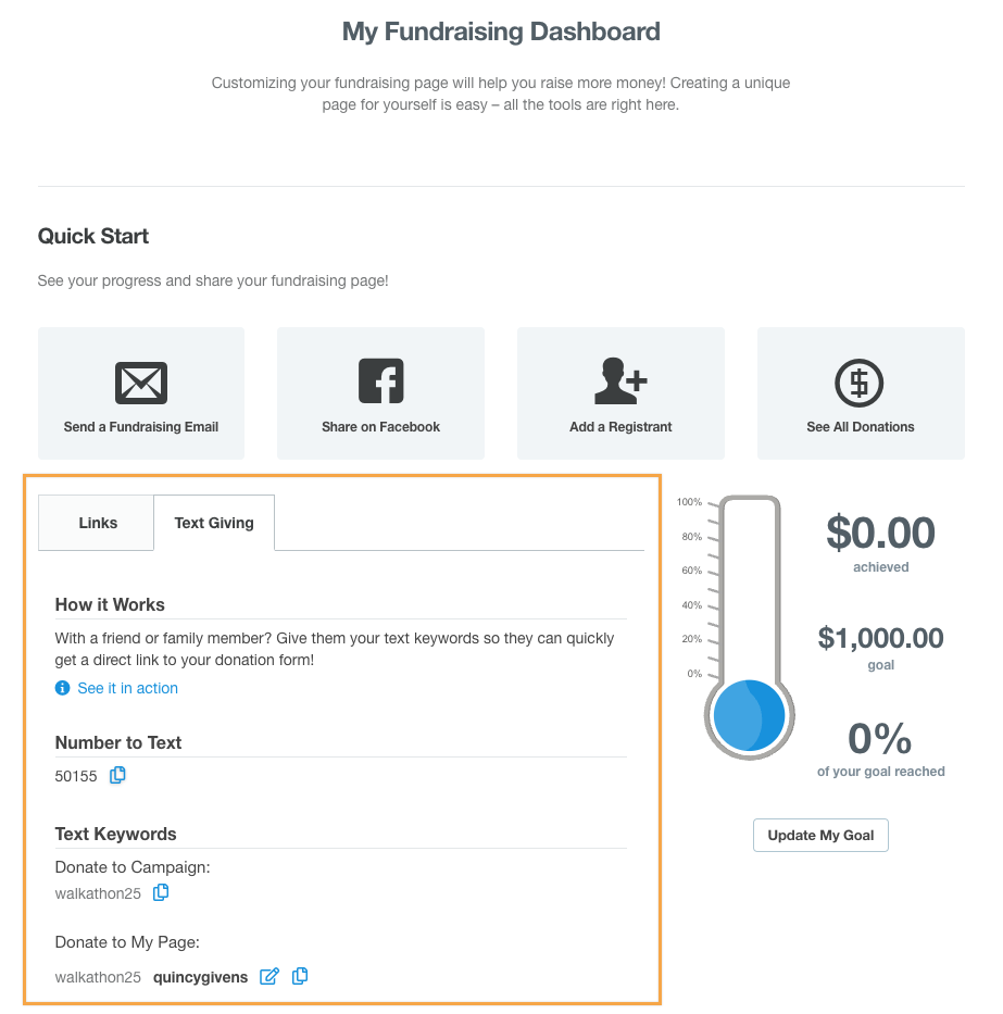 P2P Text-to-Donate area in Fundraising Center.png