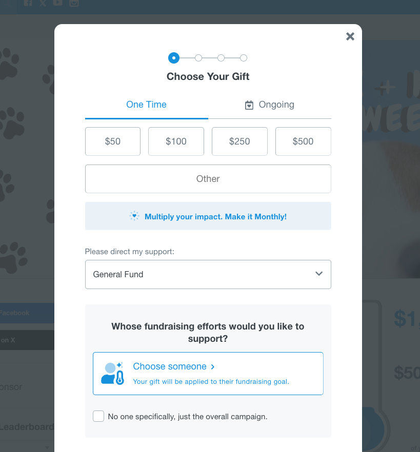 P2P Donation form modal.png