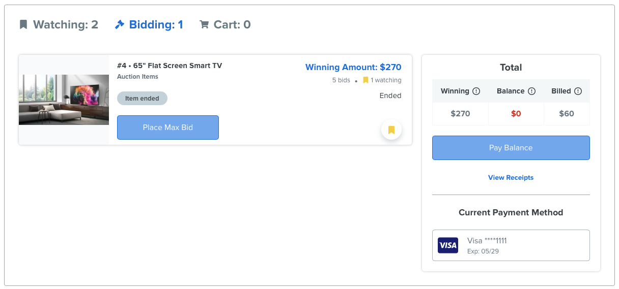 My Activity Bidding screen with item ended.png