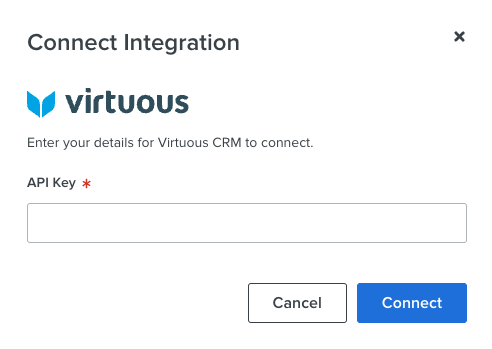 Virtuous Connect Integration modal.png