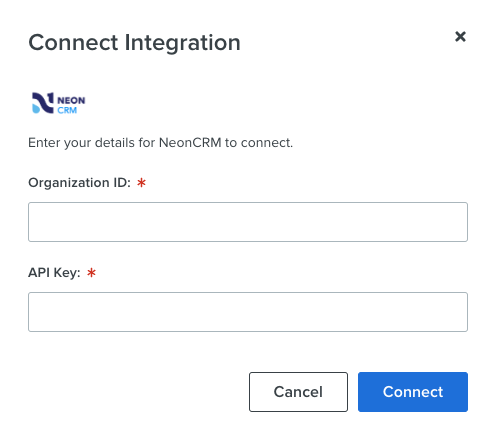 NeonCRM Connect Integration modal.png